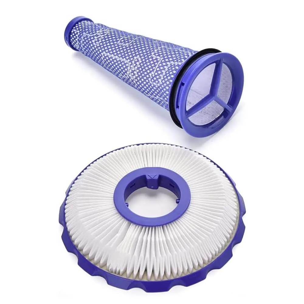 2 Vacuum Replacement Filters Compatible With Dyson Animal DC41, DC65, DC66 (NOT FOR UP-models) - Set of 1 Vacuum Cleaner Post-Motor and 1 Pre-Motor Filter by Apex Essentials